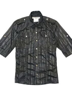 KATHARINE HAMNETT  DOUBLE POCKET SHORT SLEEVE SHIRT